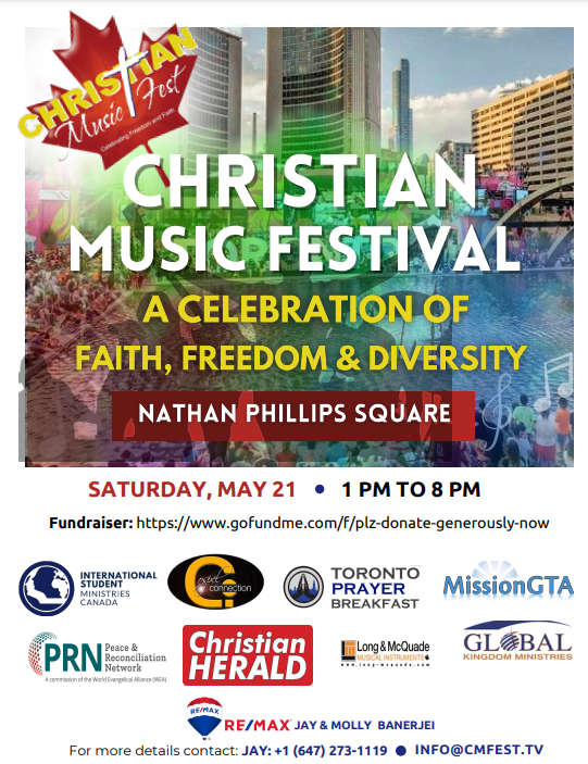 Christian Music Festival Poster